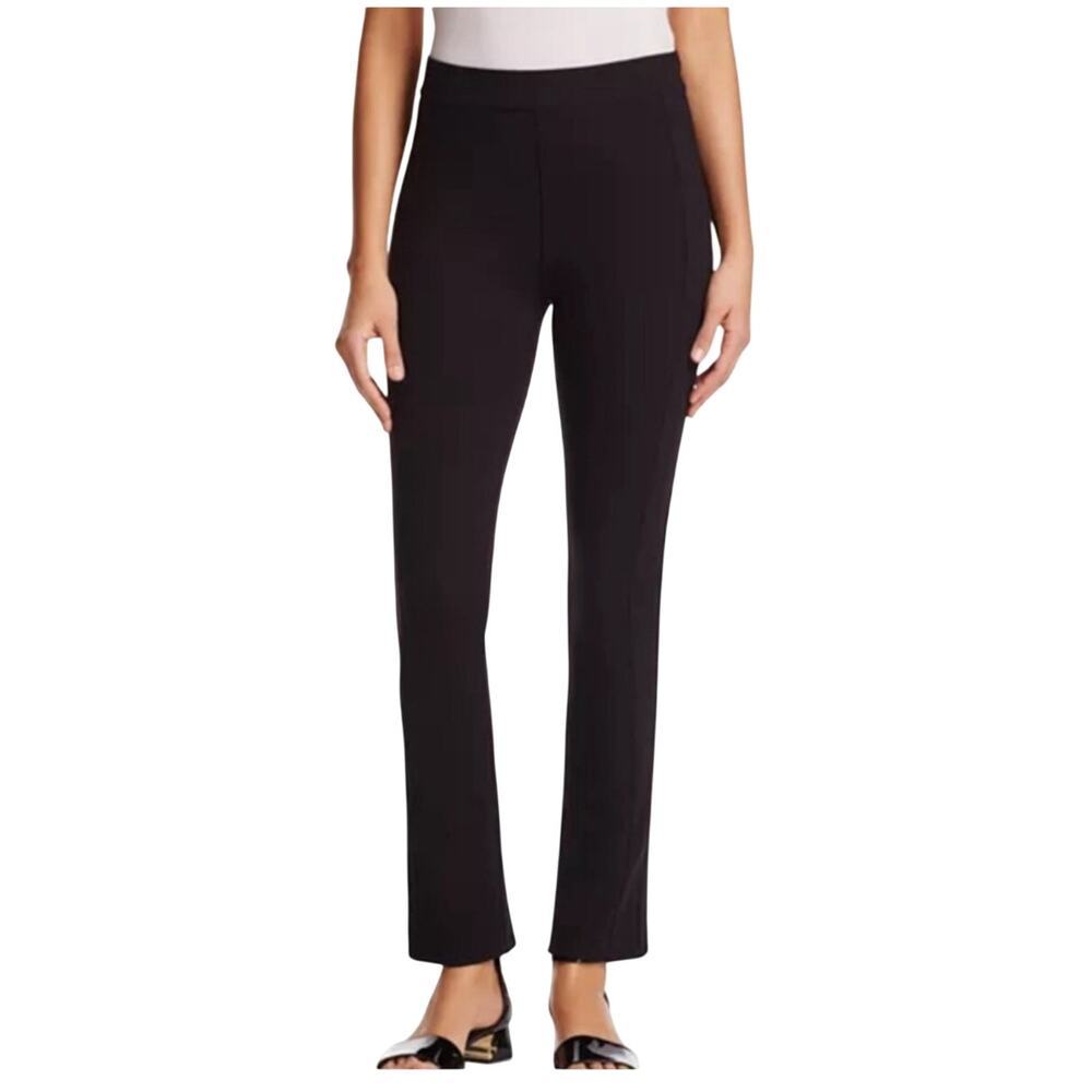 Tory Burch Womens Black Side Zip Ankle Pants, tailored, Size 2